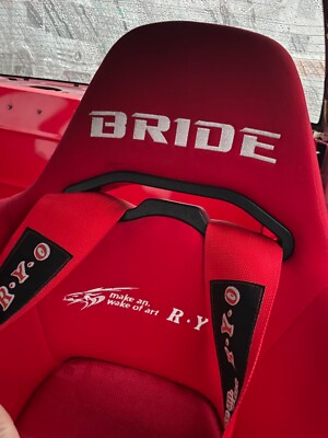 BRIDE racing seats Zeta III + BRIX 1.5 + Bride seat rail R.Y.O