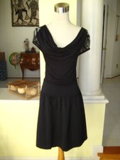 Express Little Black Dress with Top Lace Size 0 NWoT