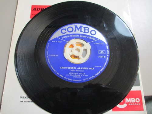 Rare 1958 souvenir di alassio Record - Adriano Valle - Italian Combo Record VGC - Imagen 5 de 6