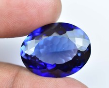 27.60 Ct Natural Blue Ceylon Sapphire AGL Certified Oval Cut Flawless Gemstone