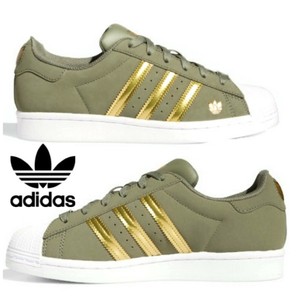 adidas green and gold shoes