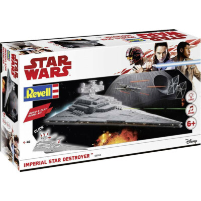 Revell 06749 Starwars Build & Play Star Wars '', Easy Click System Sternzerstörer