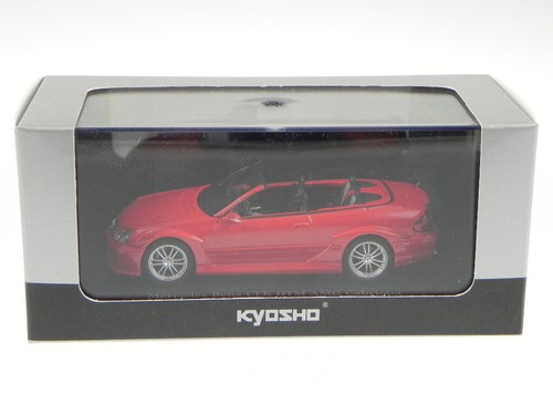 Mercedes C209 CLK DTM AMG Convertible red diecast model car 3219 Kyosho 1/43 - Picture 4 of 4
