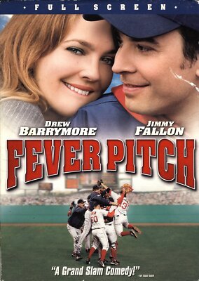 Fever Pitch w Drew Barrymore (FS) (DVD)- You Can CHOOSE WITH OR WITHOUT A CASE