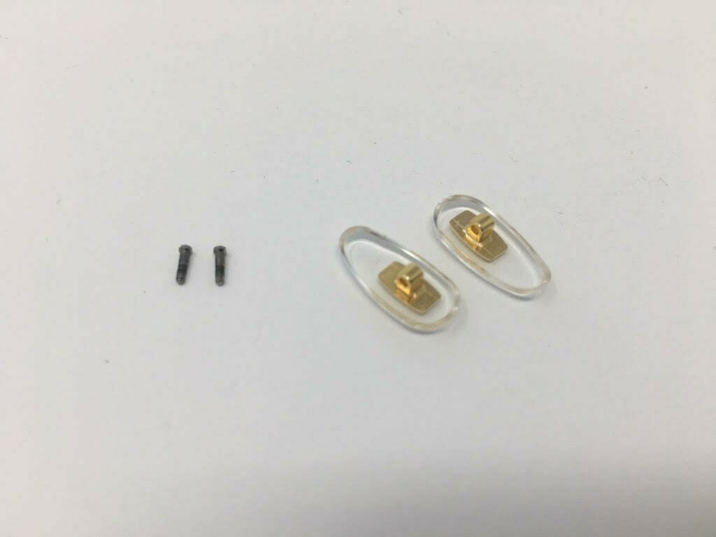 Replacement Screwin Nose Pads for GUCCI Eyeglasses Sunglasses W