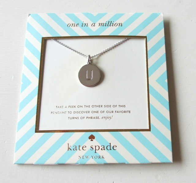 Kate Spade Silver Tone One in a Million 