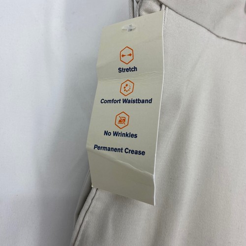 Pantalones Dockers Para Hombre Talla 40W por 30L Caqui Beige Claro Calce Relajado Pierna Recta - Imagen 3 de 10