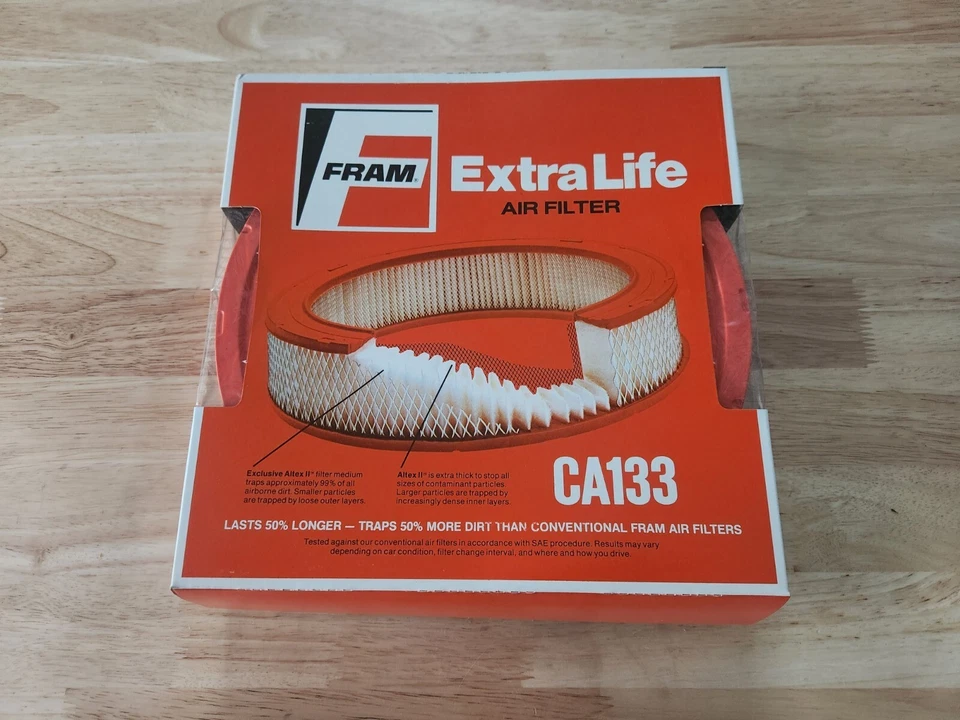  Fram CA133 Air Filter new in box  v8  Cougar Mustang 289 352 390 428  - Image 2 of 4