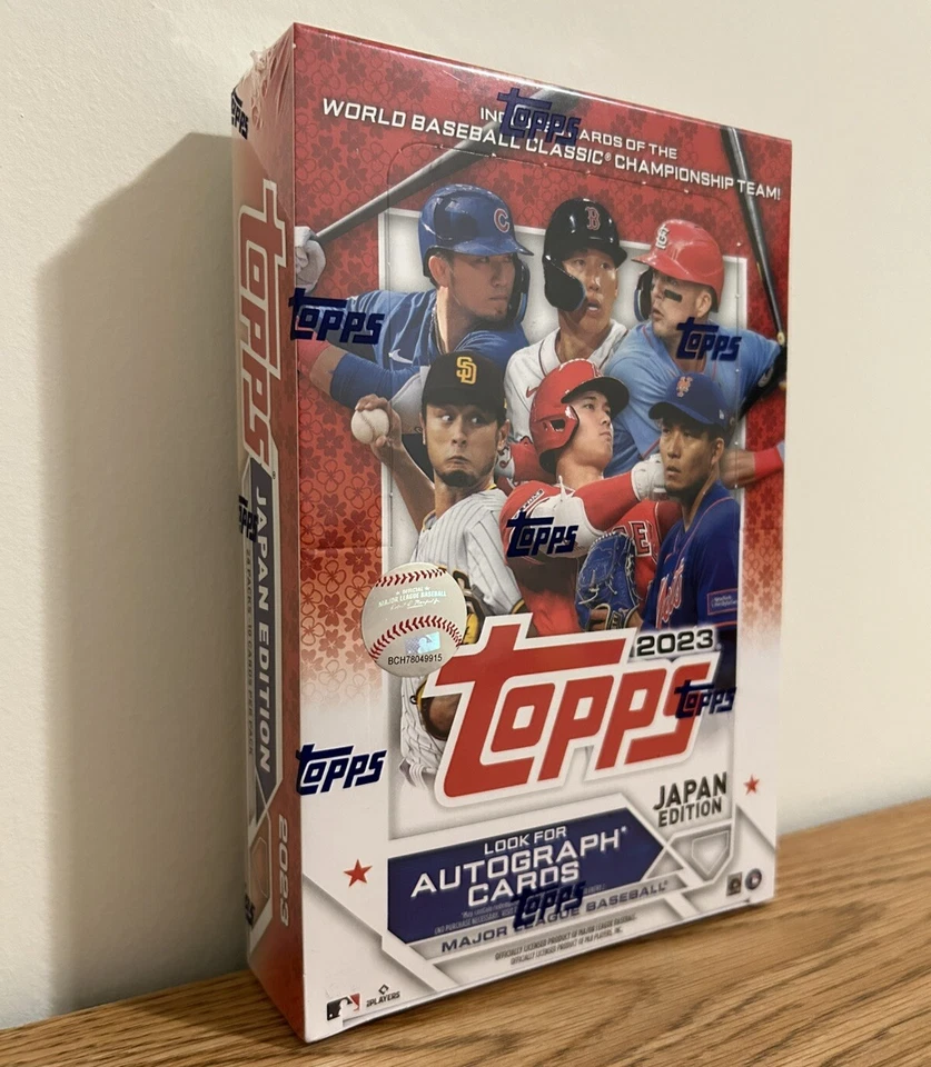 2023 Topps MLB Baseball JAPAN SPECIAL EDITION Factory Sealed Box From USA Auto - Image 2 of 2