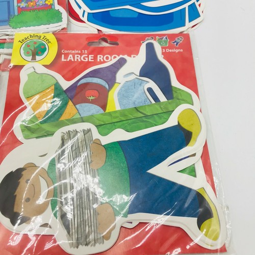 Large Lot Teacher Resources Home Room Decor Paper Cutouts Student Grabbers Theme - 第 6/10 張圖片
