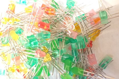 LED Mixed Job Lot Assorted 3mm, 5mm Random Sizes, Shapes, Colours - Picture 6 of 13