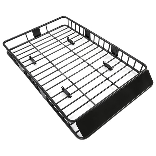 64" Roof Rack Cargo Top Luggage Storage Holder Carrier Basket Universal For SUV - Picture 10 of 24