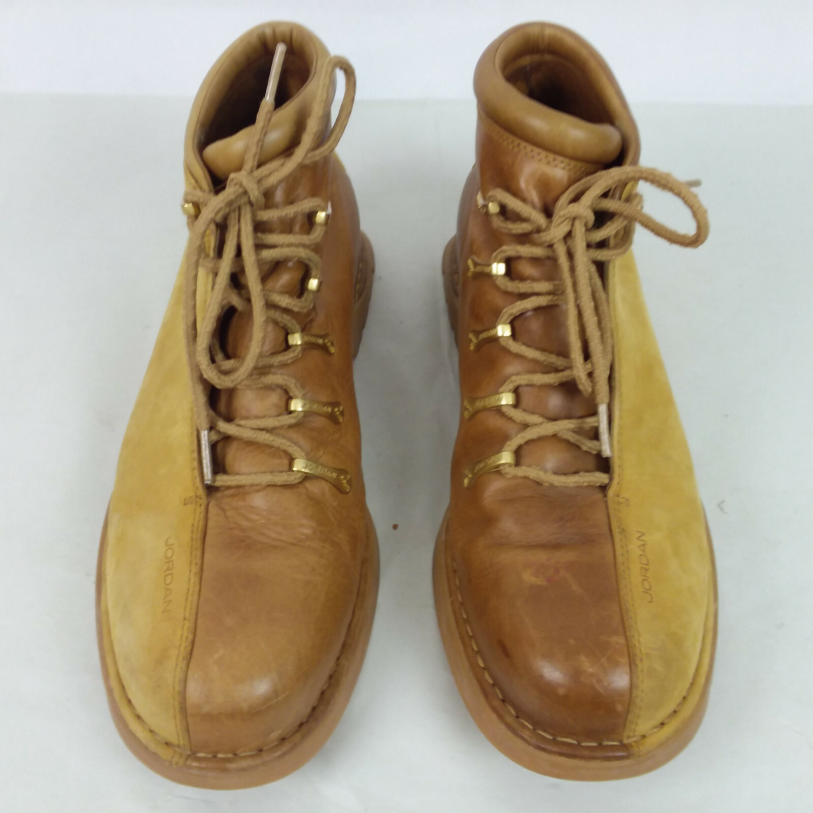 half suede half leather boots