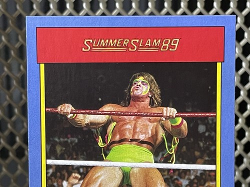 2017 Topps Heritage Ultimate Warrior WWE Wrestling Card SummerSlam 89 #3 WCW NWO - Picture 3 of 6