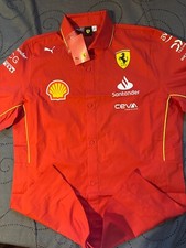 PUMA SCUDERIA FERRARI RACING TEAM SHIRT SIZE L MEN 100.00
