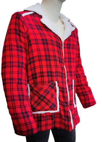 Deadpool Wade Wilson Rosso Sherpa Pelliccia Giacca Costume per Uomo e Donna - Foto 3 di 10