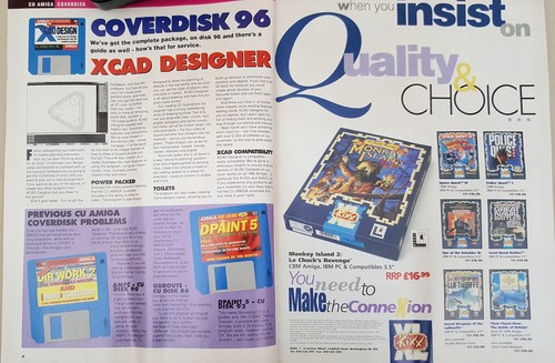 Revista CU Amiga con discos © 1994 diciembre DISEÑO XCAD con folleto - Juego SUPER STARDUST - Imagen 7 de 11