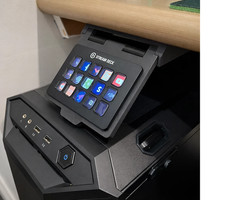 Sliding Under Desk Mount for Elgato Stream Deck MK2 15-Key   Clean Setup