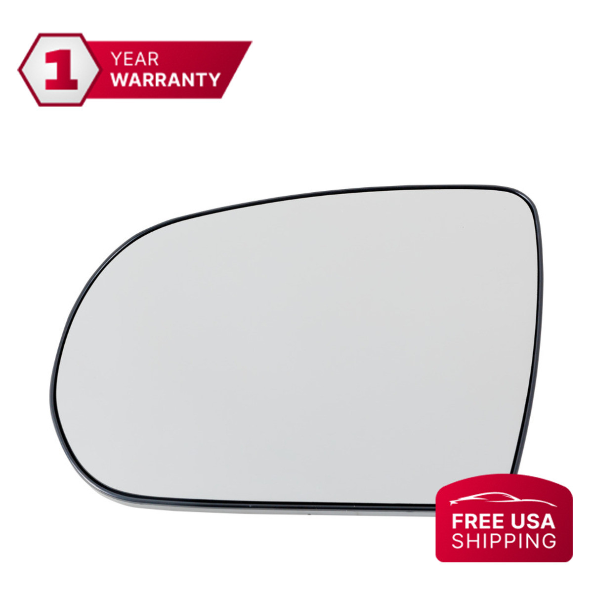 Mirror Glass Driver Side For 2014-2023 Jeep Cherokee