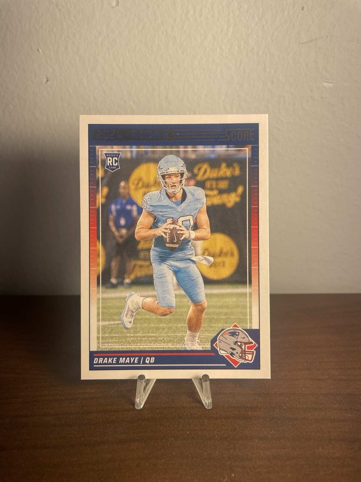 Drake Maye 2024 Score - Rookies #303 (RC) New England Patriots 