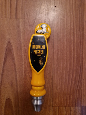 Brooklyn Pilsner großer Keramik Wasserhahn Griff brandneu