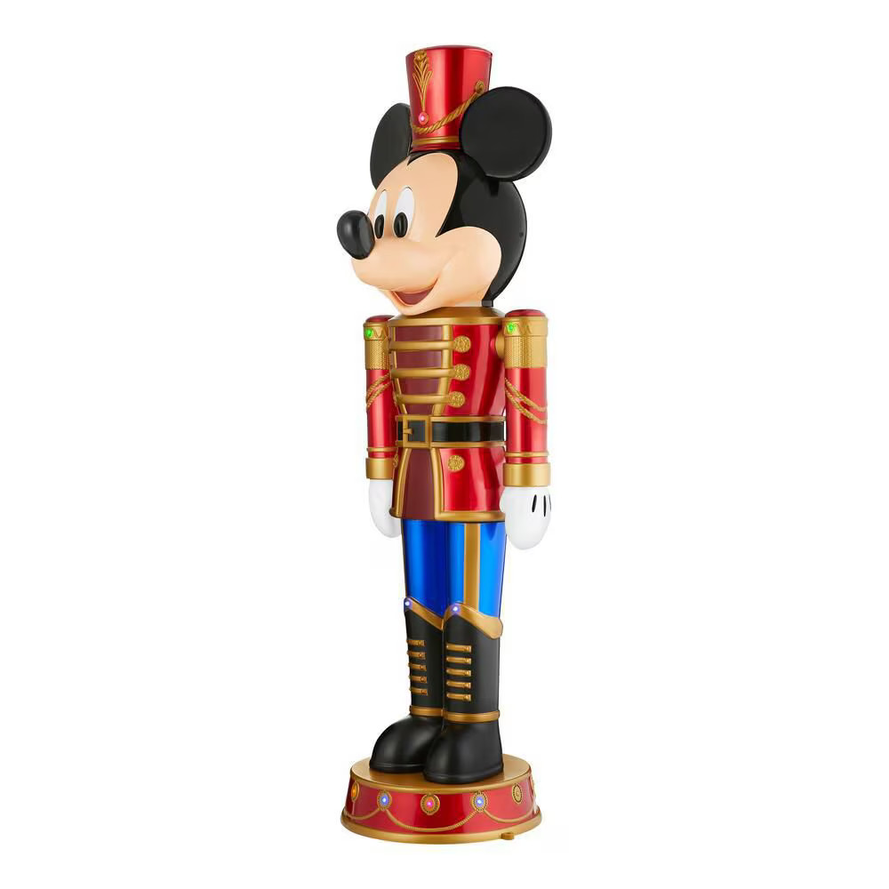 *BRAND NEW* Disney 5 ft Animated Holiday Mickey Mouse Nutcracker Home Depot 2025