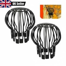 6 X Down Pipe Filter Leaf Debris Dirt Protecter Outdoor Drain Cover Gutter Block