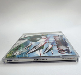 AeroWings (Sega Dreamcast, 1999) Game Case Manual - Tested and Working