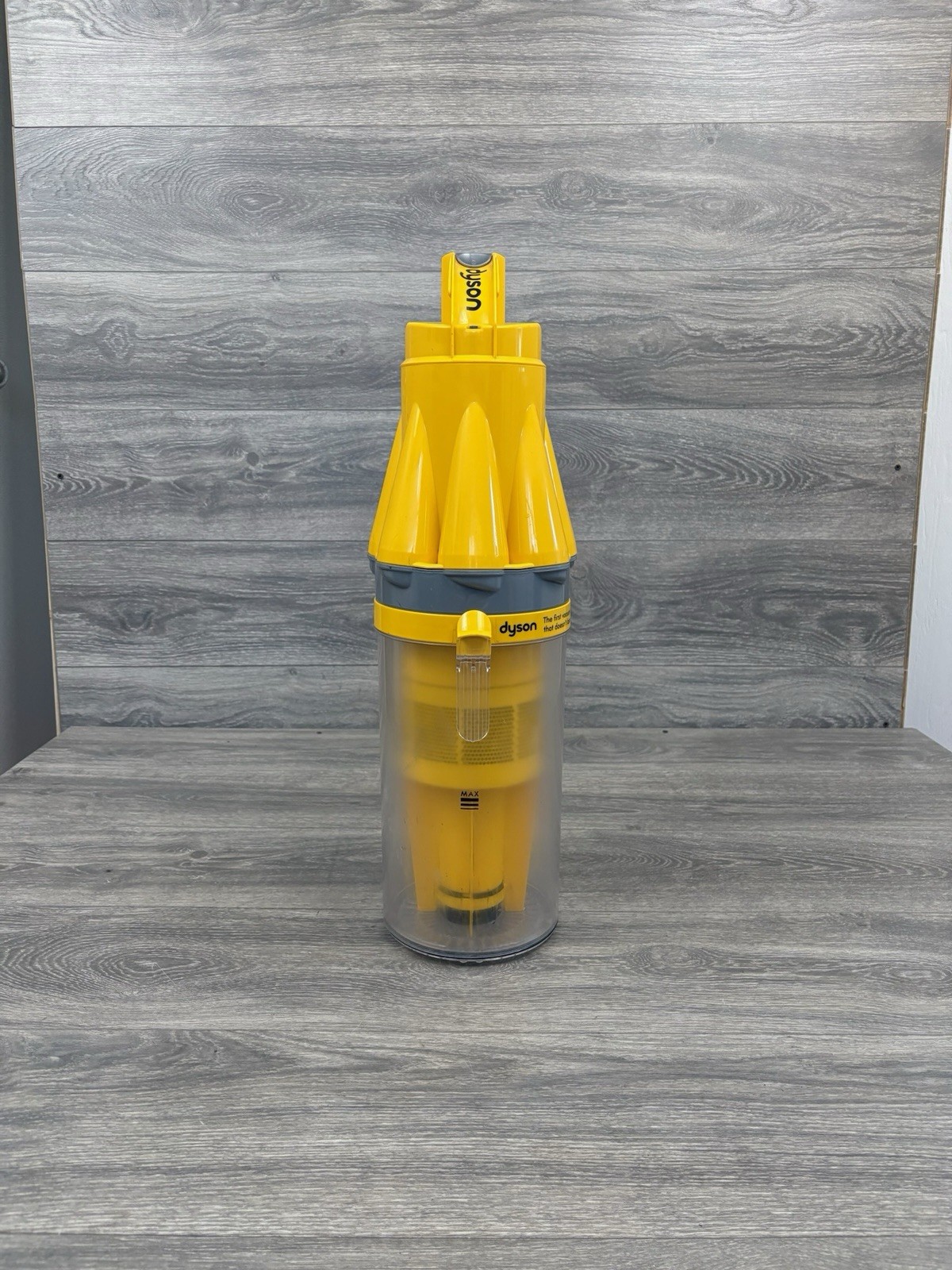 Dyson DC07 Vacuum Canister Dust Bin Root 8 Cyclone OEM Replacement Parts Yellow-image