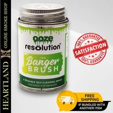 Resolution Bowl Bucket Slide Cleaner Brush | Quality Bong Water Pipe Cleaning