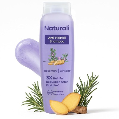 Naturali Anti-Hairfall Shampoo with Rosemary, Korean Ginseng & Biotin Proven