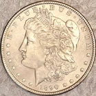 1890 (P) Morgan Silver Dollar  -  Looks UNC  -  UNIMPOSSIBLE FIND!