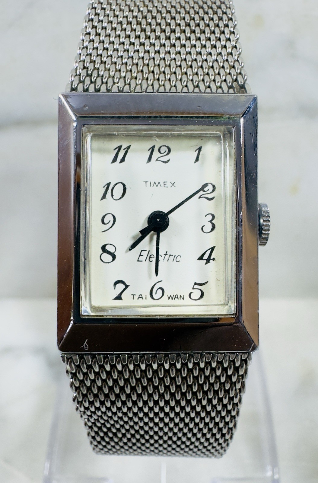 Vintage Woman’s Timex Electric Watch Rectangular … - image 6