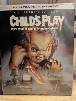 Child's Play 4K UHD Shout Factory Collector's Edition BRAND NEW SEALED