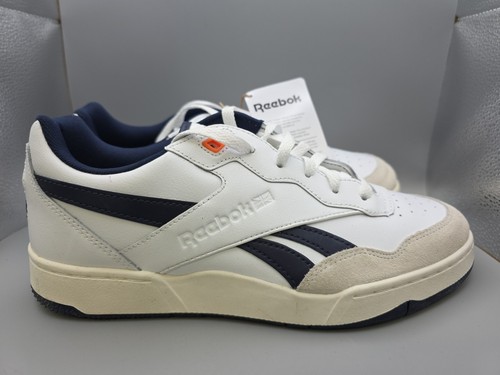 Reebok BB 4000 II scarpe da ginnastica uomo scarpe da ginnastica taglia UK 8,5 US 9,5 EU 42,5 bianche NUOVE - Foto 10 di 11