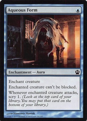 Aqueous Form THS 39 Normal English NM - MTG
