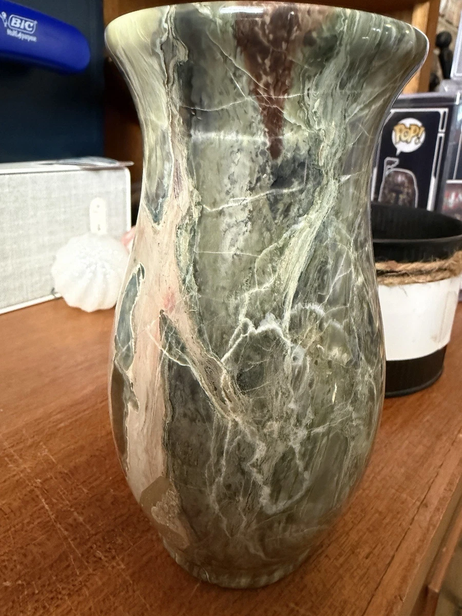 大理石花瓶印第安纳收藏花瓶| eBay