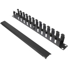 Wire Organizer Cable Management System Metal Horizontal Rack Mount