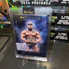 Scott Steiner 1/1 Autograph NEW 2026 Wildcard Matte Metal