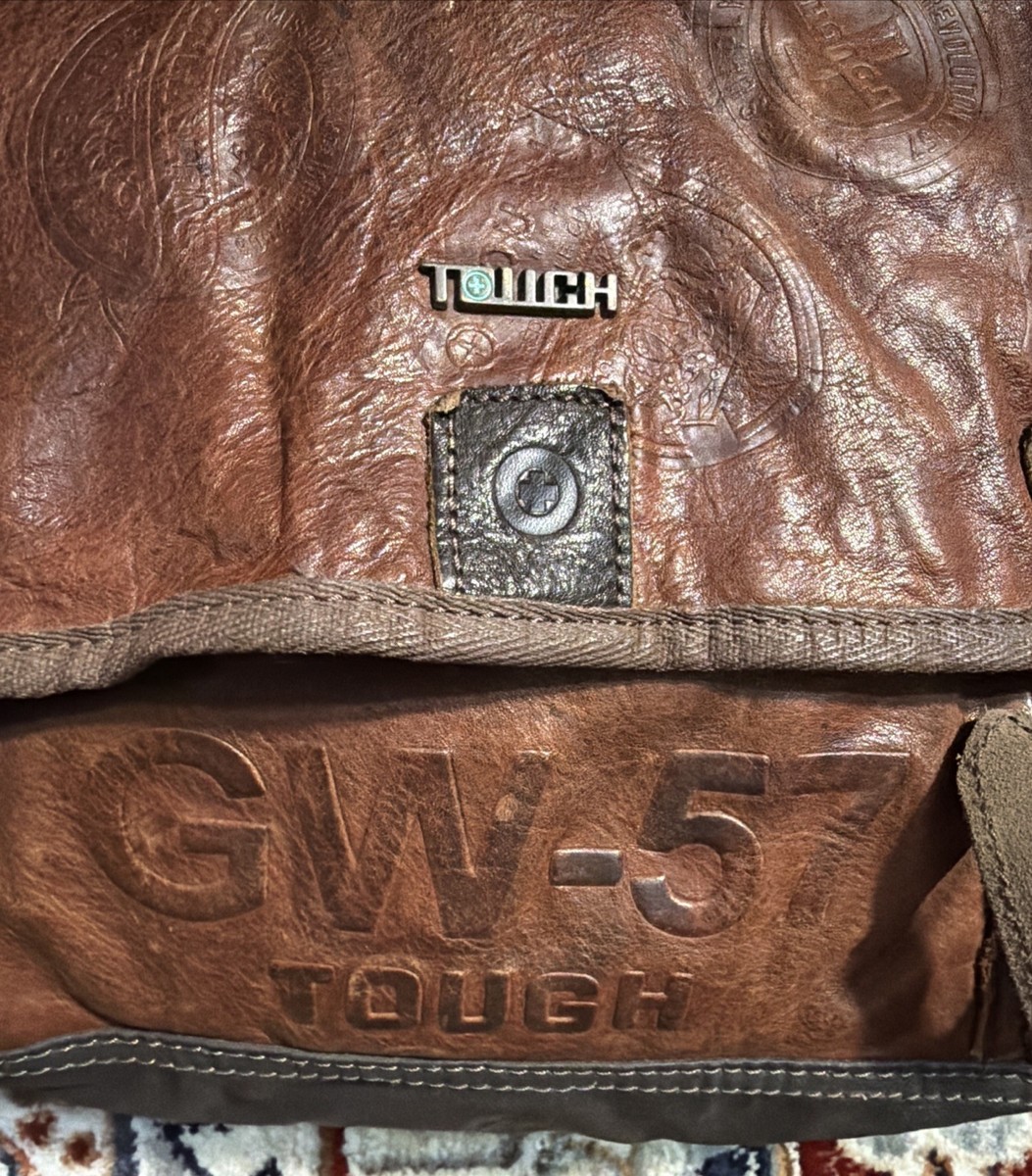 Tough Jean Smith Vintage Military Collection Leather Crossbody