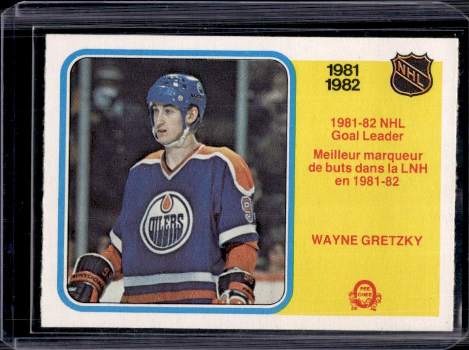 1982-83 O-Pee-Chee Wayne Gretzky League Leaders #235 Oilers
