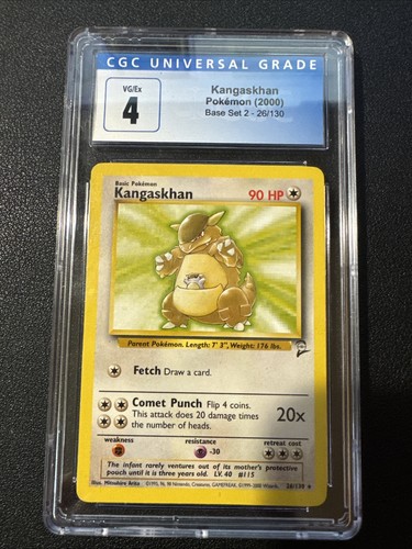 Kangaskhan graded CGC 9 for sale on eBay