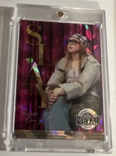 Leaf Metal Women of Sport Hailey Van Lith Chicago Sky Slay purple Crystal 1/1