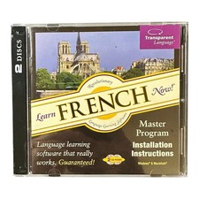 Learn French Now Version 7 2 CD ROM Set Transparent Language VG