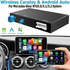 Wireless Carplay Android Auto Retrofit Kit For Mercedes-Benz NTG5.0/5.1/5.2