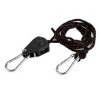 Effortless Length Adjustment Pulley Design Camping Rope for Windproof Tents