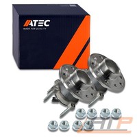 2X Radnabe Radlagersatz Radlager Hinten FÜR Fiat Croma 194 05- MIT ABS +ABS-RING
