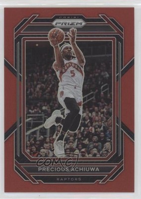 2022-23 Panini Prizm Red Prizm 62/299 Precious Achiuwa #37 00gy