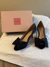 Kate Spade Crawford Satin Peep-Toe Stiletto P...