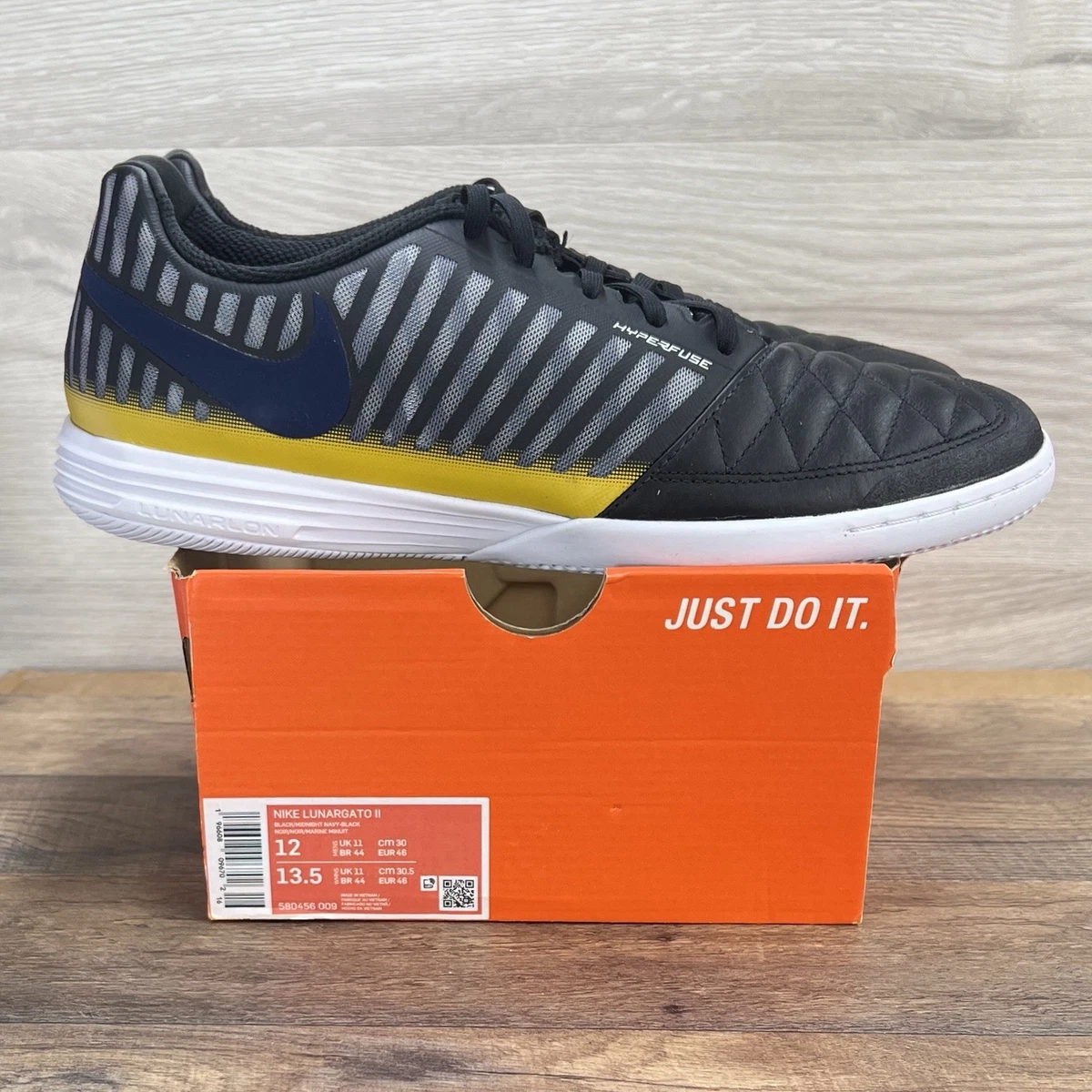 Nike Lunar Gato 2 IC Black for Sale | Authenticity Guaranteed | eBay